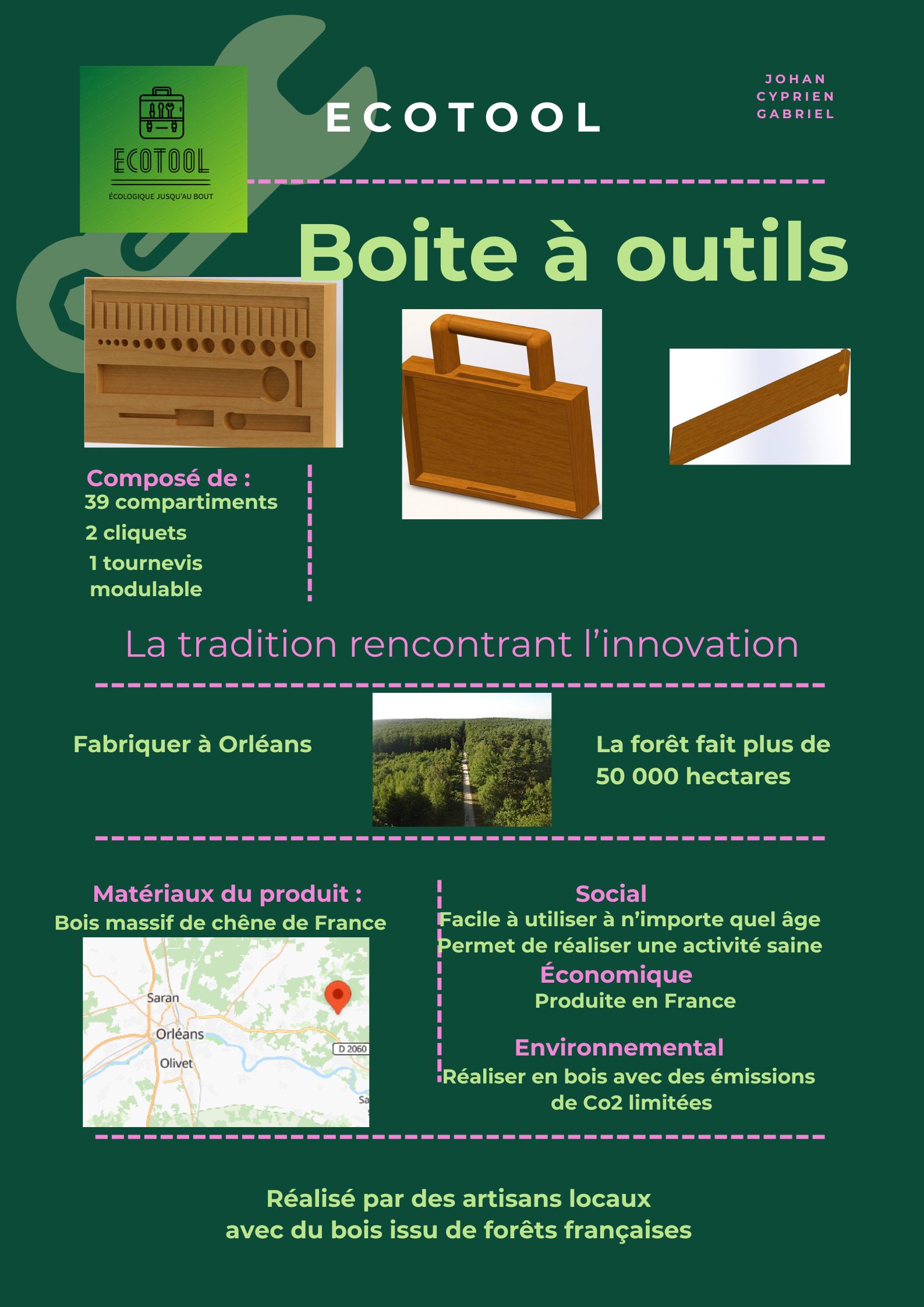 Poster DZD G2 caisse outil