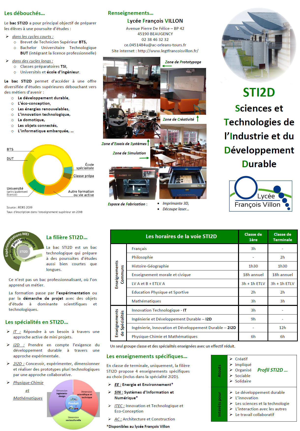 Prospectus STI2D Beaugency 2021 V4